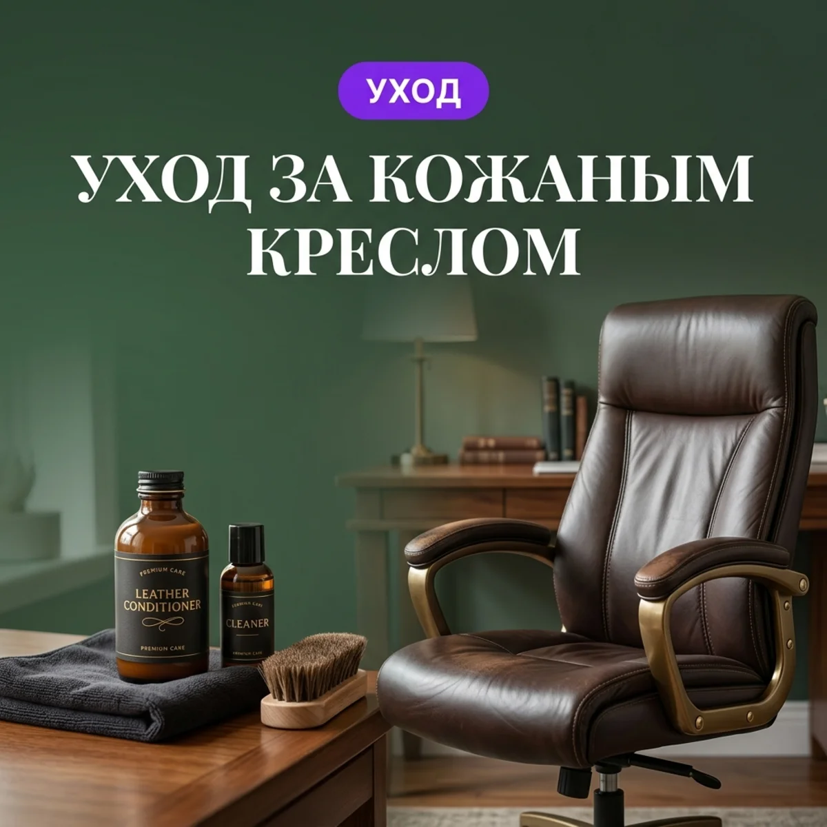 Уход за кожаным креслом: 10 правил, чтобы служило 10 лет — КупиКресла.ру
